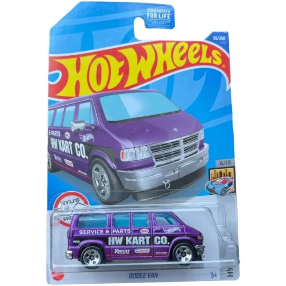 Hot Wheels Dodge Van PURPLE HW Metro 6/10 55/250